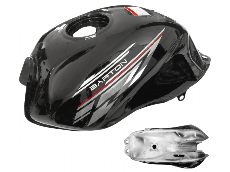 Black fuel tank for Sprint 2 / Euro 5 moped Black fuel tank for Sprint 2 / Euro 5 moped