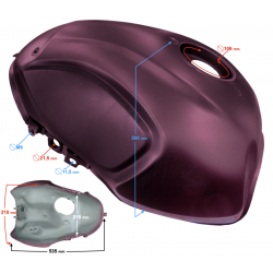 Fuel tank red VOGE 300 AC