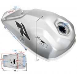 Fuel tank black VOGE 300 Rally