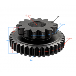 Hisun Tactic 550 Right Steering Knuckle