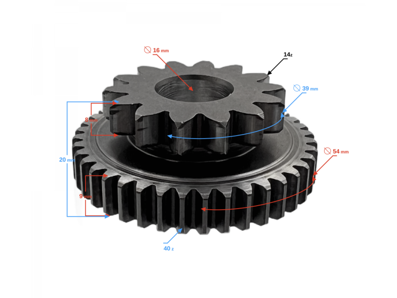 Hisun Tactic 550 Right Steering Knuckle