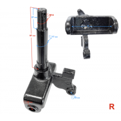 Knuckle right front ATV Raptor 125