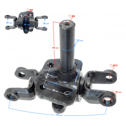 Steering knuckle Quatro
