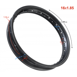 Rear rim CROSS NXT150