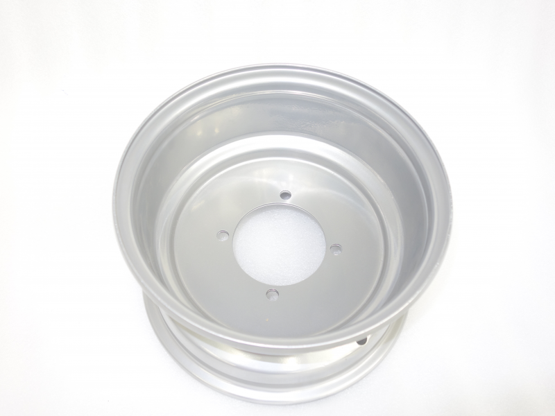 Felga przednia srebrna 10x5,5 (110mm) ATV