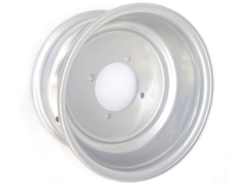 Felga przednia srebrna 10x5,5 (110mm) ATV
