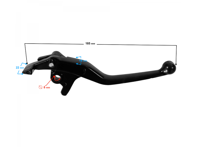 (WHOLESALE) Rear ATV Terrax Rear Brake Lever