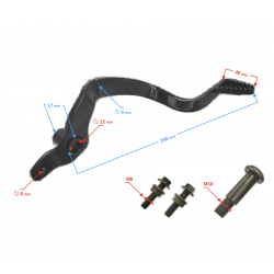 (SERVICE) Hyper 250 E5+ rear brake lever