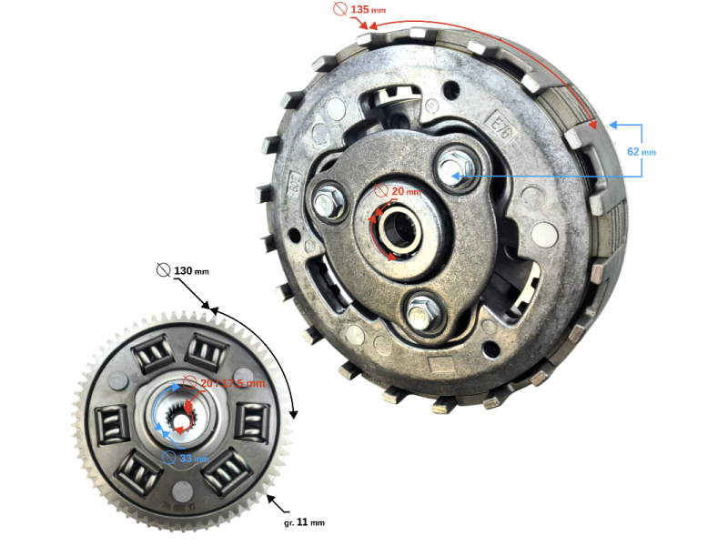 (SERVICE) Clutch Hyper 250 E5+