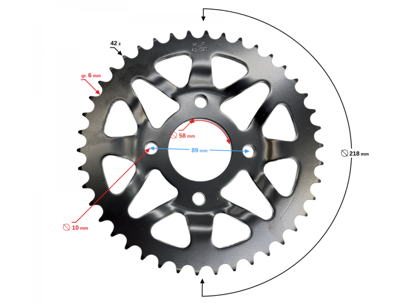 (SERVICE) Hyper 250 E5+ rear sprocket