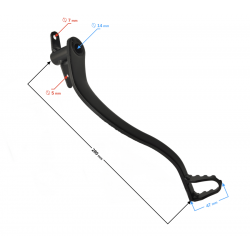 (SERVICE) Rear Brake Lever DB125-3/L