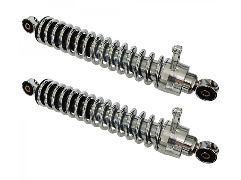 Shock absorbers for Simson, length 365mm, bushings 8mm Shock absorbers for Simson, length 365mm, bushings 8mm