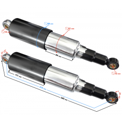 Rear shock absorber Jawa CZ477