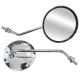 R + R mirrors ( thread diameter 8 mm) chrome