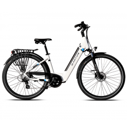 Rower elektryczny Barton Trip 2.0 Easy Biały 17 504Wh