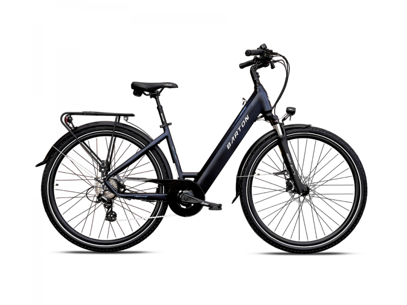 Rower Elektryczny Barton Touring Plus Woman 540Wh - 28 Granat
