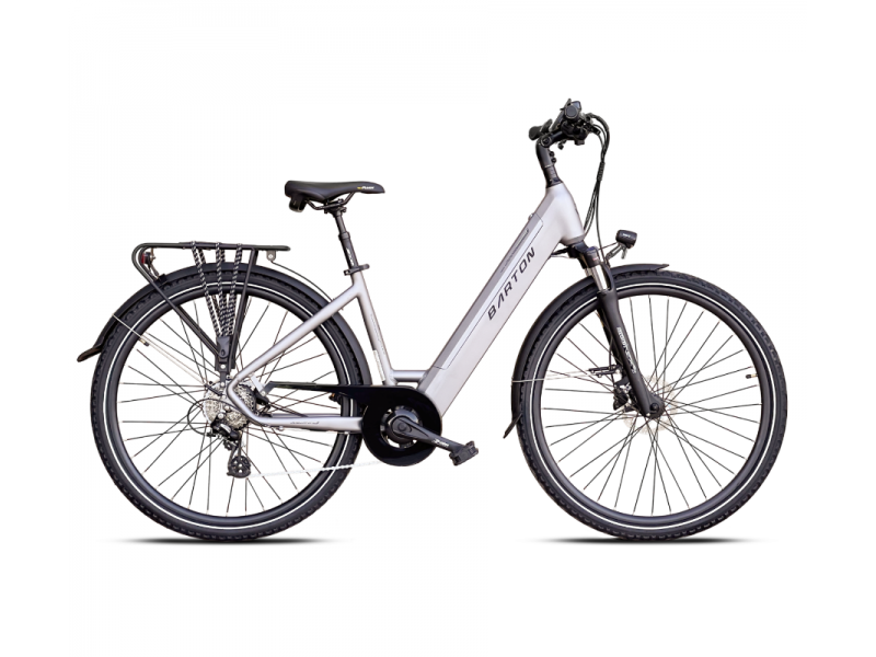 Rower Elektryczny Barton Touring Plus Woman 540Wh - 28 Tytan