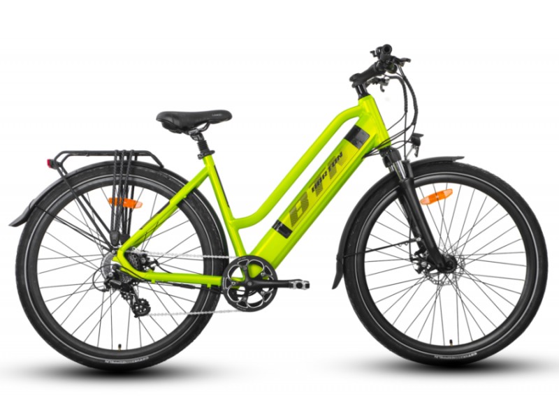 Electric bike Sophia E21B526 (YS7902 17,5) green