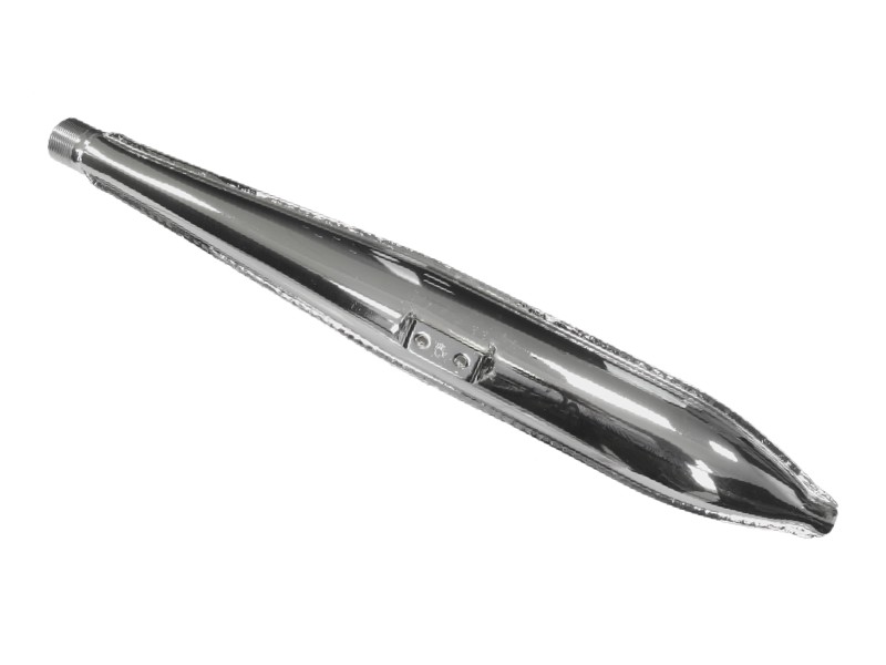 Muffler Romet-Komar, chrome