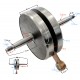 Crankshaft WSK 125 3,5 kg