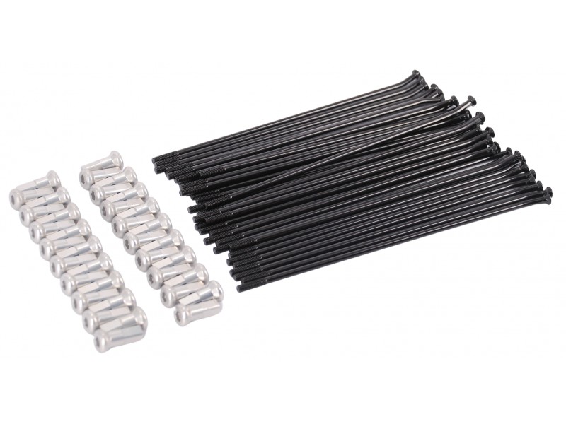 Set spite roata fata KTM 21'' (36 buc.) negre 4x229 mm Enduro Expert 2263521BK Set spite roata fata KTM 21'' (36 buc.) negre 4x229 mm Enduro Expert 2263521BK