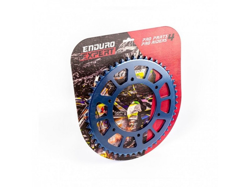 Pinion spate Yamaha YZ/YZ-F/WR-F 125/250/400/426/450 '99-'20 Aluminiu RACING blue (51 dinti) JTR251.51 25151RBEE