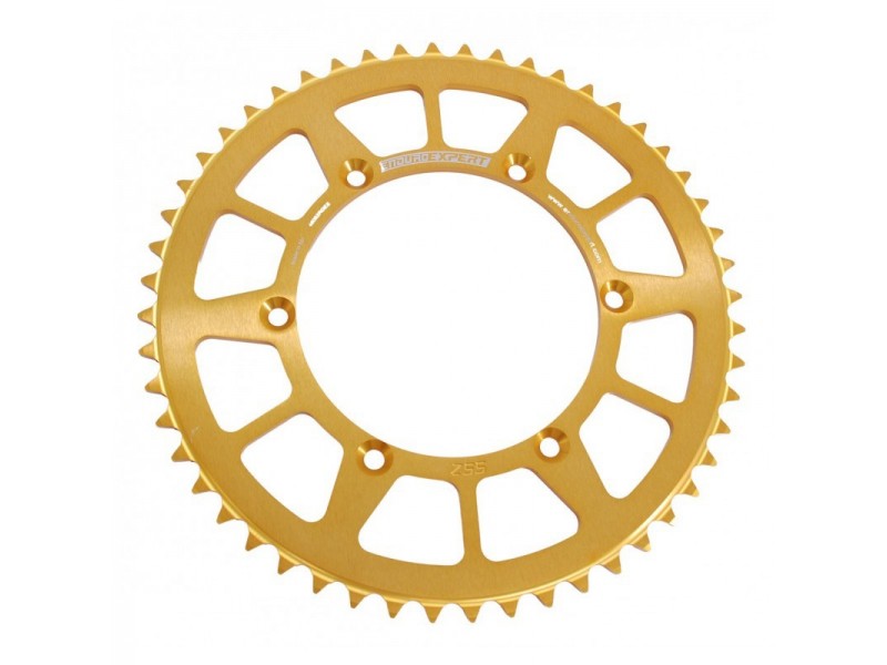 Pinion spate Kawasaki KX-F 250/450 '06-'20 Suzuki RM-Z 250 '04-'06 (52 dinti) JTR460.52 aluminiu GOLD Enduro Expert 46052RGEE
