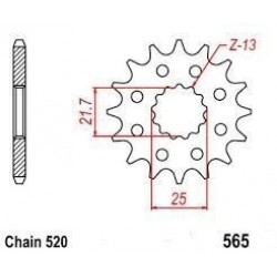 Pinion fata Yamaha WR-F/YZ-F 400/426/450 '98-'20 (14 dinti) JTF565.14SC Enduro Expert 56514EE Pinion fata Yamaha WR-F/YZ-F 400/426/450 '98-'20 (14 dinti) JTF565.14SC Enduro Expert 56514EE