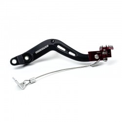 Pedala frana Beta RR 2T/4T '13-'19 ( OEM 020.36.001.80.00/ 020.36.001.80.59) black/red Enduro Expert ASB151FEE Pedala frana Beta RR 2T/4T '13-'19 ( OEM 020.36.001.80.00/ 020.36.001.80.59) black/red Enduro Expert ASB151FEE
