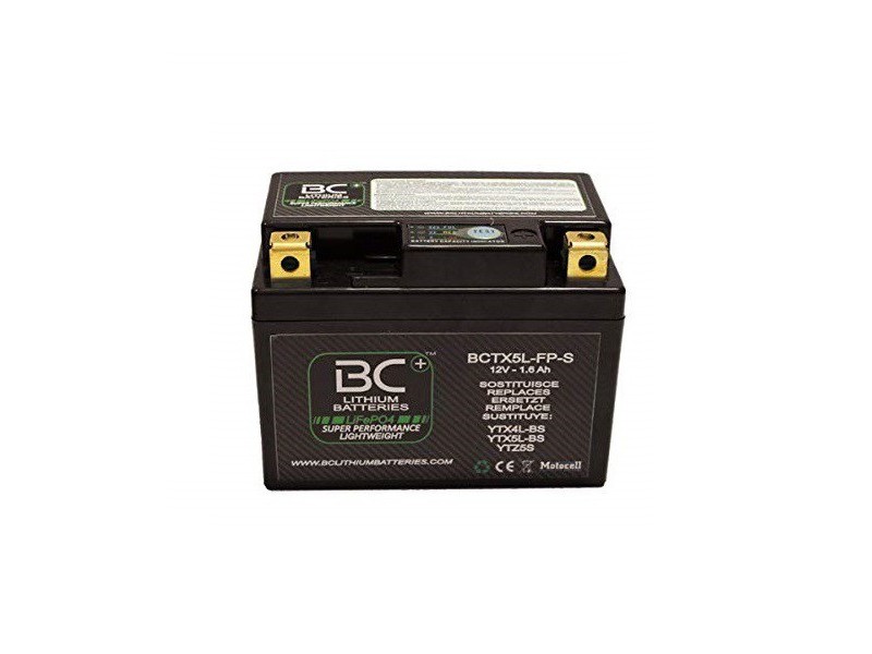Baterie lithium KTM/ Beta/ Sherco 12V 1.6Ah (105CCA) BC Battery BCTX5L-FP-S Baterie lithium KTM/ Beta/ Sherco 12V 1.6Ah (105CCA) BC Battery BCTX5L-FP-S