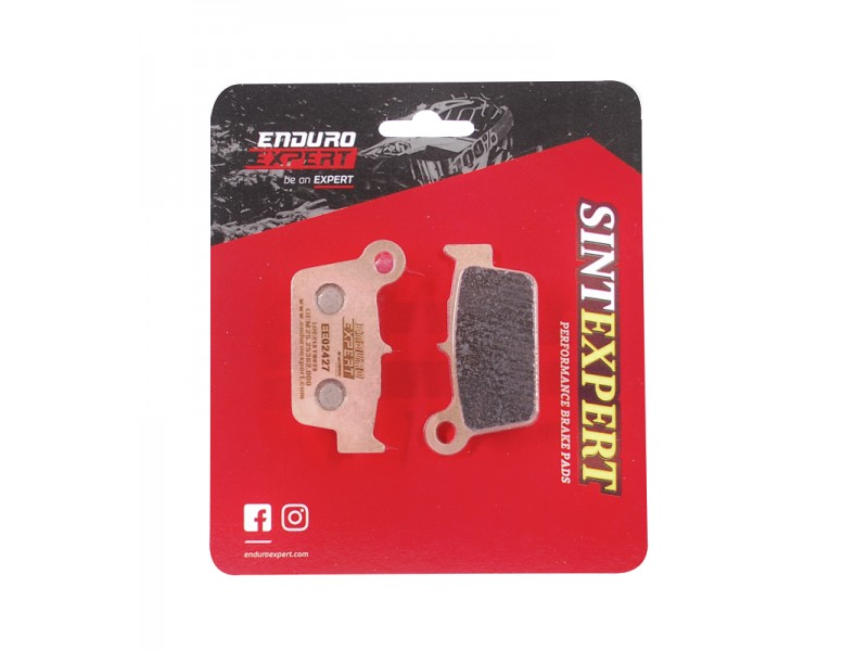 Placute frana spate Beta RR 250/300 '13-'25/XTrainer '15-'25 sinterizate Enduro Expert EE02427 Placute frana spate Beta RR 250/300 '13-'25/XTrainer '15-'25 sinterizate Enduro Expert EE02427