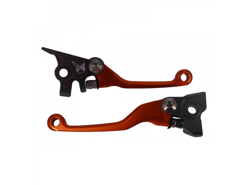 Set manete foldabile KTM '15-'23 Brembo orange Enduro Expert EE08383OR