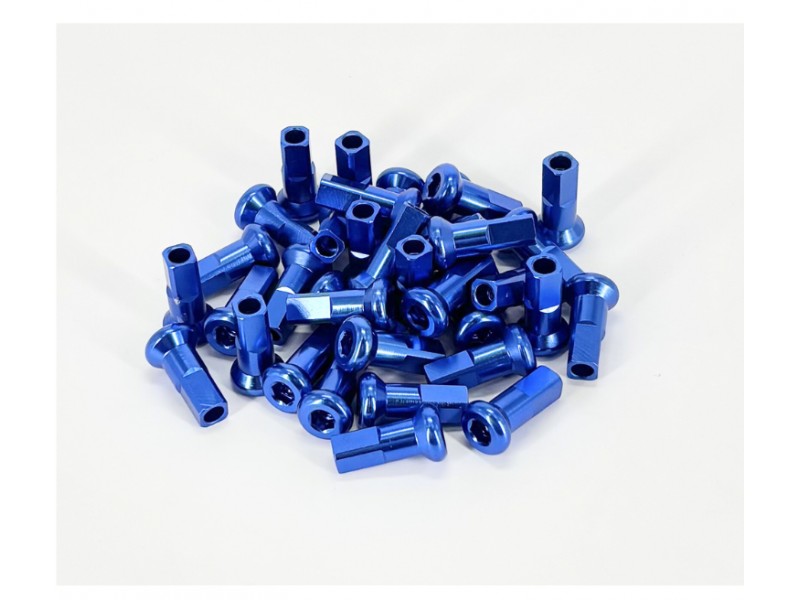 Set nipluri aluminiu spite (36 buc.) albastru Enduro Expert EE7075BL Set nipluri aluminiu spite (36 buc.) albastru Enduro Expert EE7075BL
