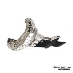 Scut motor cu protectie rezonator/linkage KTM EXC 250/300 '07-'16 / Husqvarna TE 250/300 '14-'16 P-TECH PK001H Scut motor cu protectie rezonator/linkage KTM EXC 250/300 '07-'16 / Husqvarna TE 250/300 '14-'16 P-TECH PK001H