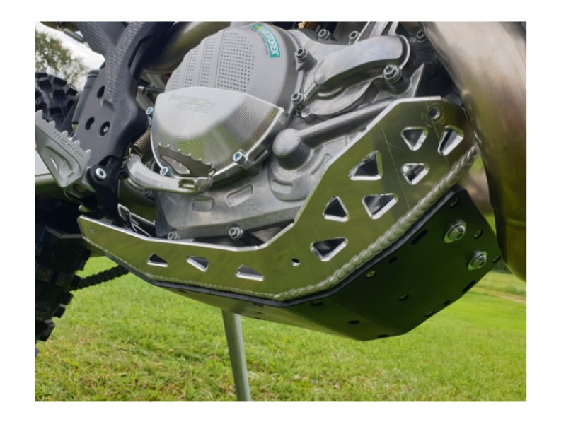 Scut motor cu protectie plastic linkage KTM EXC-F 450/500/Husqvarna FE 450/501 '21-'23 P-TECH PK021H Scut motor cu protectie plastic linkage KTM EXC-F 450/500/Husqvarna FE 450/501 '21-'23 P-TECH PK021H