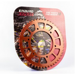 Pinion spate KTM / Husqvarna / Husaberg '90-'24 Aluminiu RACING orange (52 dinti) JTR897.52 Enduro Expert 89752ROEE