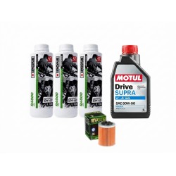 Pachet revizie ATV HISUN 400/550/750 (ulei motor + grupuri)