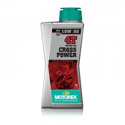 ULEI MOTOR MOTOREX CROSS POWER 4T 10W50 - 1L ULEI MOTOR MOTOREX CROSS POWER 4T 10W50 - 1L