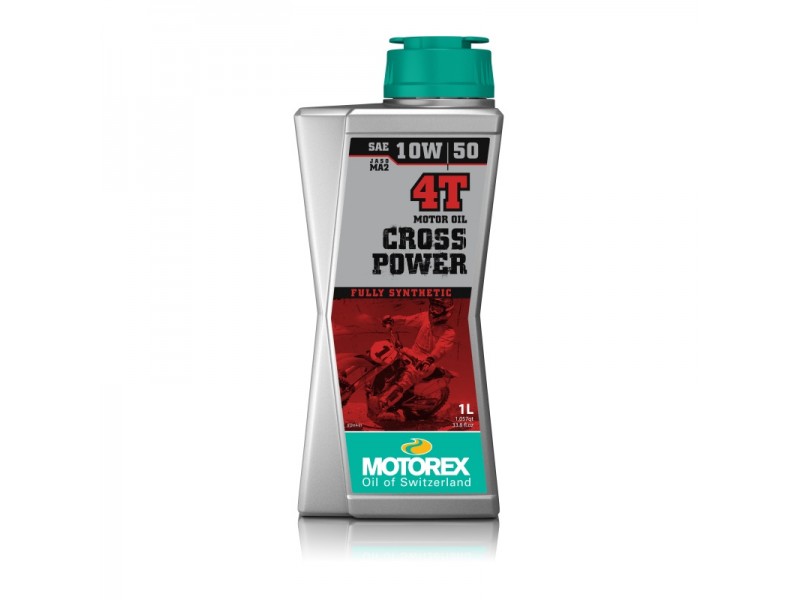 ULEI MOTOR MOTOREX CROSS POWER 4T 10W50 - 1L ULEI MOTOR MOTOREX CROSS POWER 4T 10W50 - 1L