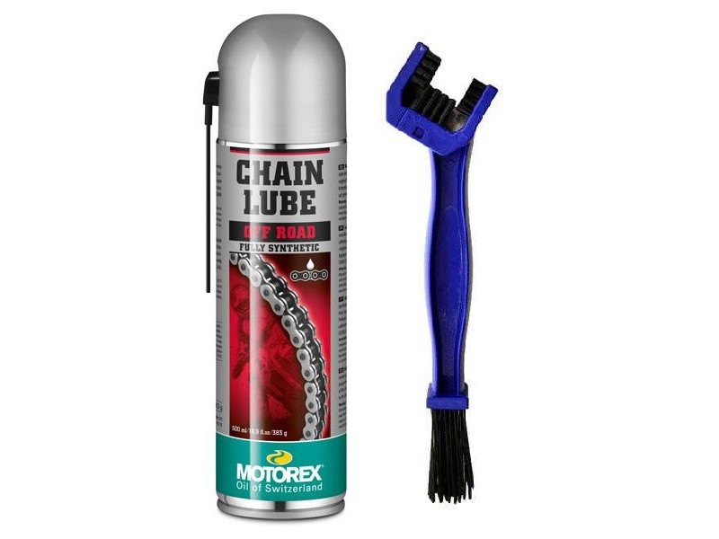 MOTOREX OFERTA - Spray Lant OFFROAD SPRAY - 500ml [CHAIN LUBE] + MYRA PERIE CURATARE LANT [OUT1015]