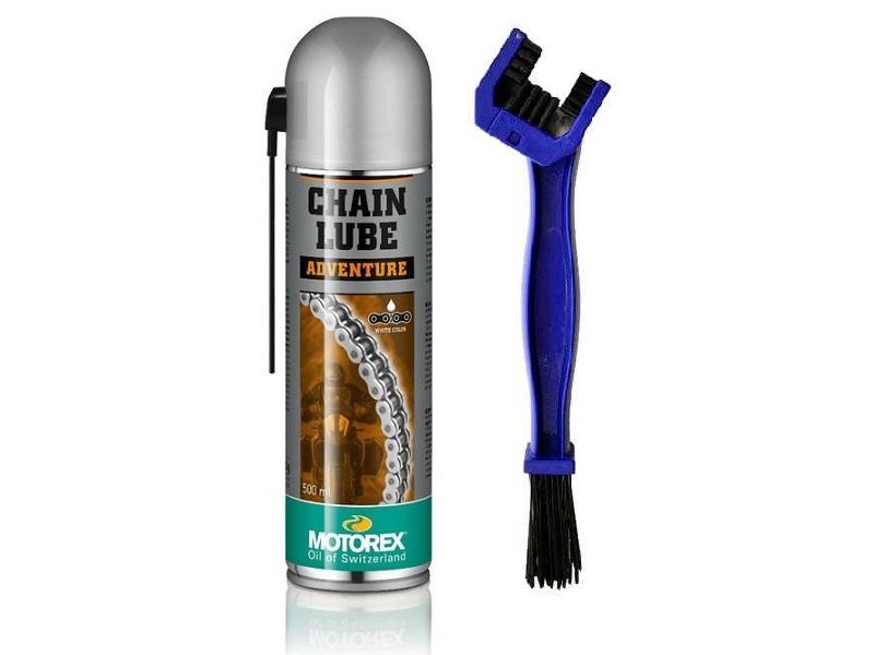 MOTOREX OFERTA - Spray Lant ADVENTURE - 500ml [CHAIN LUBE] + MYRA PERIE CURATARE LANT [OUT1015]