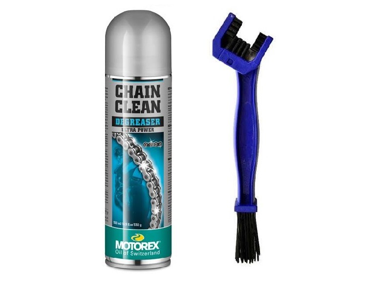 MOTOREX OFERTA - Spray CURATARE LANT - 500ml [CHAIN CLEAN] + MYRA PERIE LANT [OUT1015]