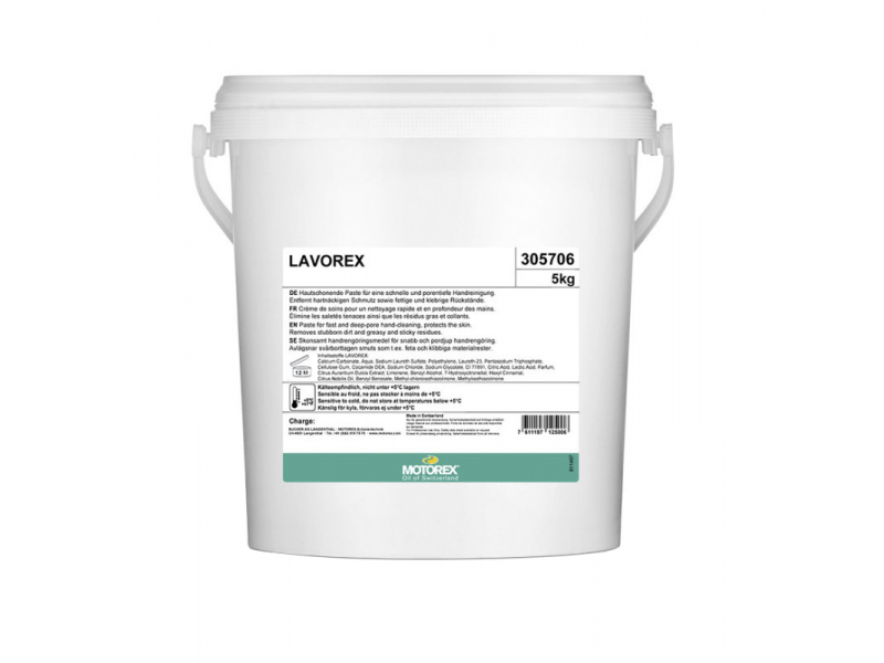 MOTOREX - PASTA CURATAT MAINI - LAVOREX 5Kg