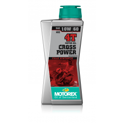 MOTOREX - CROSS POWER 10W60 - 1L MOTOREX - CROSS POWER 10W60 - 1L