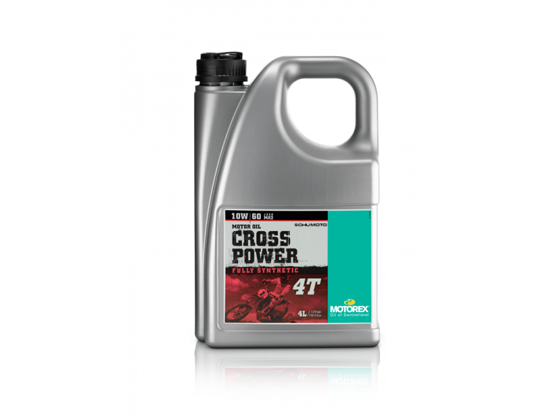 MOTOREX - CROSS POWER 10W60 - 4L MOTOREX - CROSS POWER 10W60 - 4L