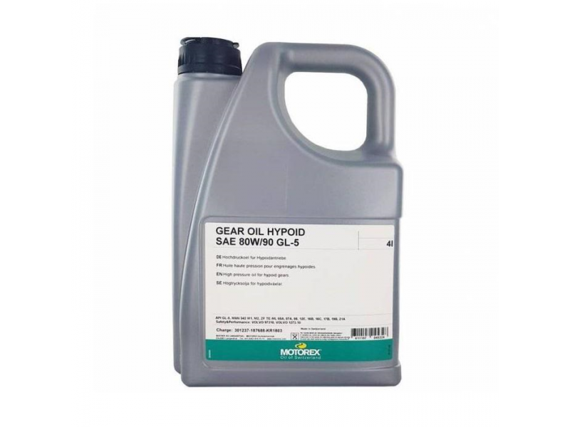 MOTOREX - GEAR OIL HYPOID 80W90 - 4L