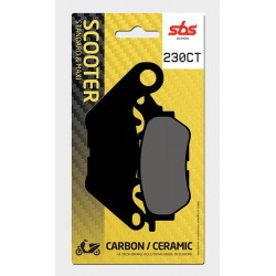 Set Placute Frana Sbs Scooter - Maxi Carbontech 230ct