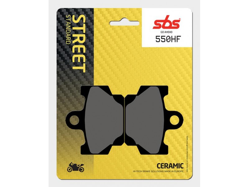 Set Placute Frana Sbs Street - Ceramic 550hf Set Placute Frana Sbs Street - Ceramic 550hf