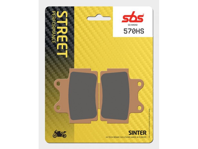 Set Placute Frana Sbs Street - Sinter 570hs Set Placute Frana Sbs Street - Sinter 570hs