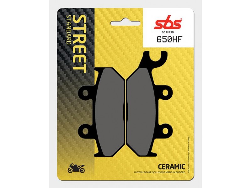 Set Placute Frana Sbs Street - Ceramic 650hf=137hf Set Placute Frana Sbs Street - Ceramic 650hf=137hf